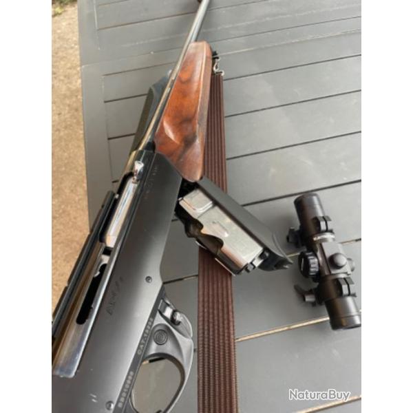 Carabine Benelli Argo 300 Winchester avec point rouge et montage amovible