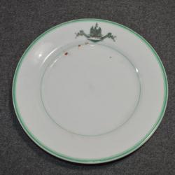 Rare assiette de Mess du 1 Régiment de Grenadier Garde Imperial Macé Sèvres Second Empire (20)