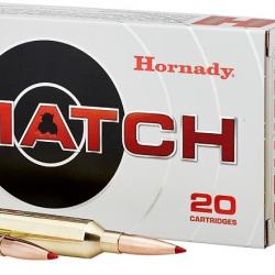 Munitions HORNADY 6.5 prc 147 gr ELD® Match par 20