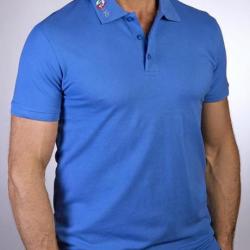 POLO CASTELLANI BLEU