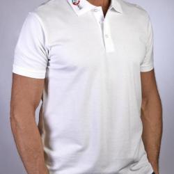 POLO CASTELLANI BLANC