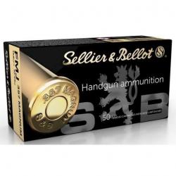 Munitions 357 mag SELLIER BELLOT 158 grs FMJ par 50