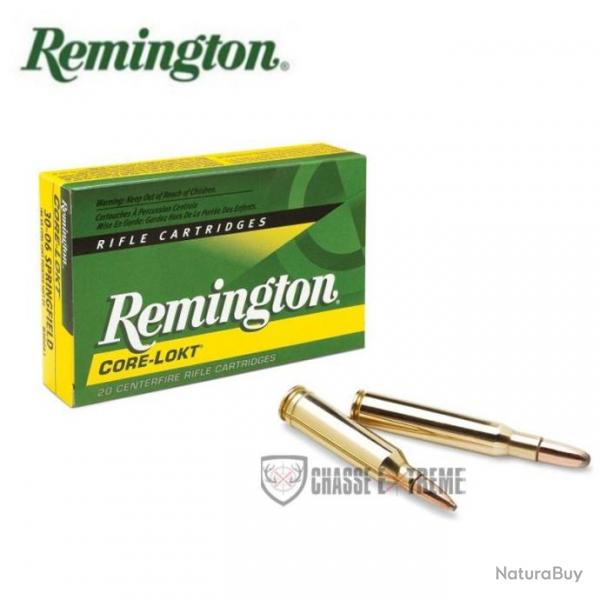 20 Munitions REMINGTON Core Lokt Cal 270 Win 150Gr SP