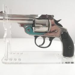 Revolver Iver Johnson 38 s&w proche miroir - 1 SANS RÉSERVE