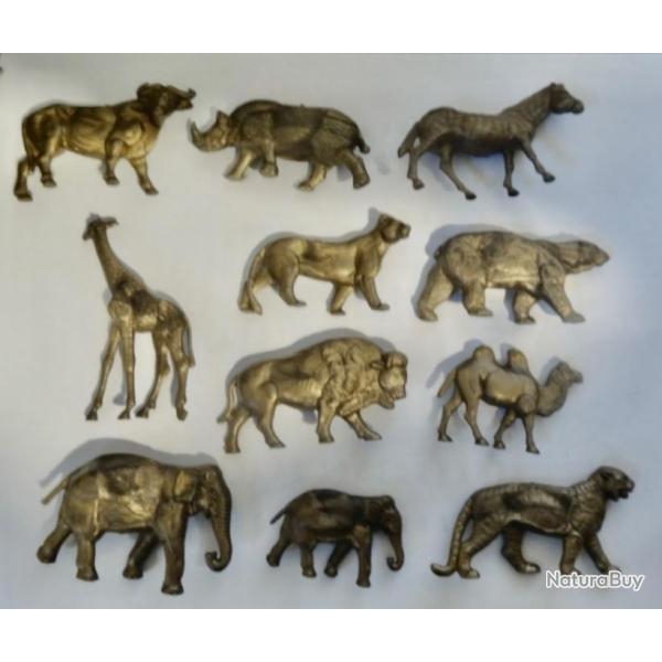 lot 25 figurines animaux publicitaires OMO