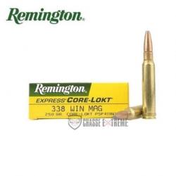 20 Munitions REMINGTON Core Lokt PSP Cal 338 Win Mag 250Gr