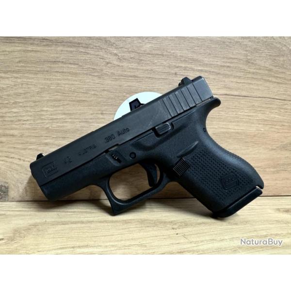 PISTOLET GLOCK 42 9mm COURT OCCASION