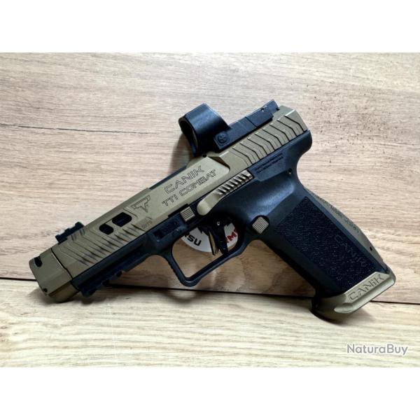 PISTOLET CANIK TTI COMBAT 9X19 + MO3 9X19 OCCASION