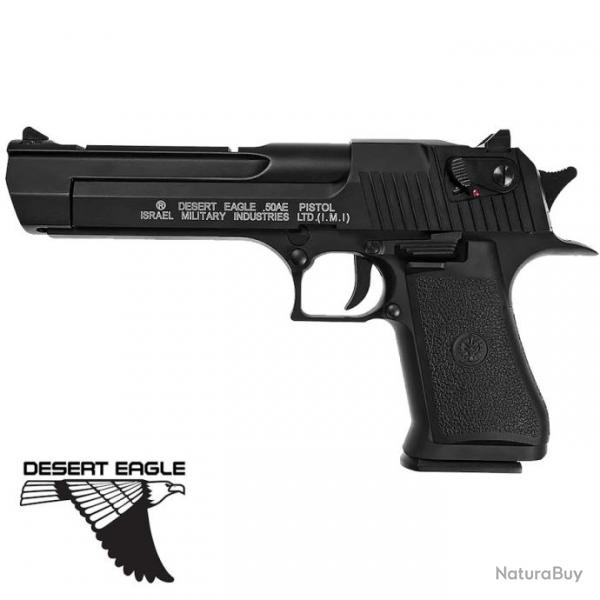 Rplique airsoft DESERT EAGLE CO2 6 mm C. Mobile 21 BB's (chargeur court)