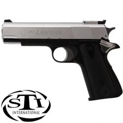 Pistolet Gaz culasse fixe, STI lawman Bicolor 14769 - ASG -