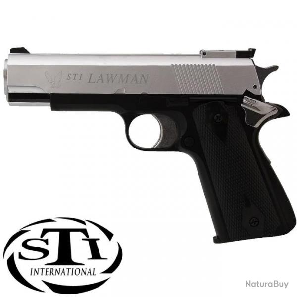 Pistolet Gaz culasse fixe, STI lawman Bicolor 14769 - ASG -