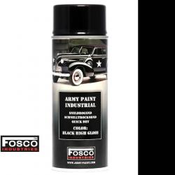 Spray peinture camouflage noir 400ml - FOSCO