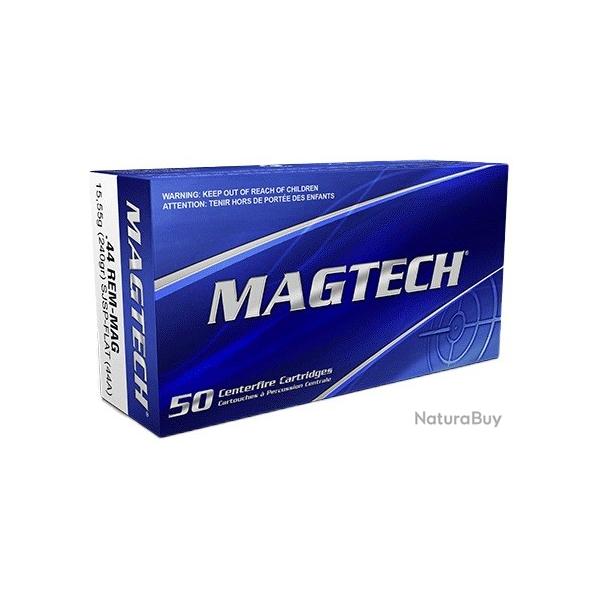 Munitions MAGTECH cal.44 rem mag 240gr 15.55g par 50