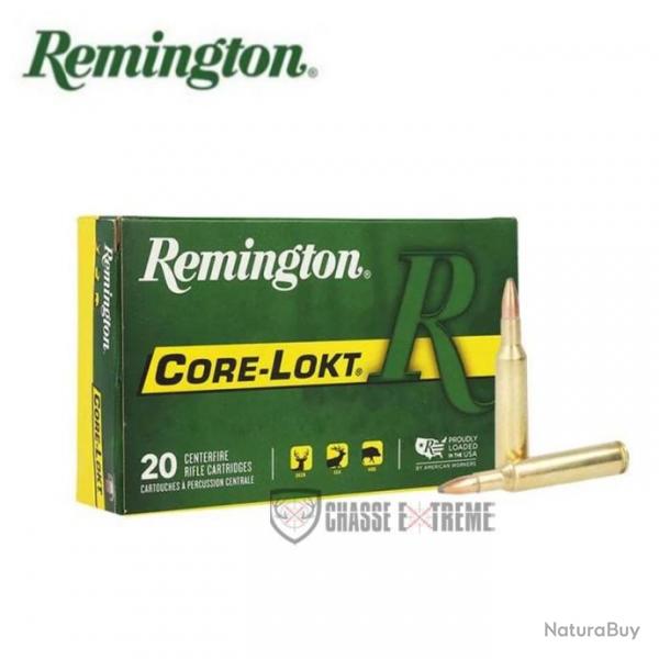 20 Munitions REMINGTON Core Lokt Cal 6mm Rem 100Gr SP