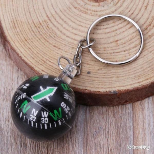 Boussole porte clef en forme de boule - LIVRAISON GRATUITE