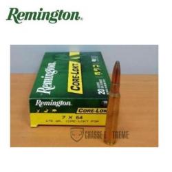 20 Munitions REMINGTON Core Lokt Cal 7x64 140Gr PSPCL