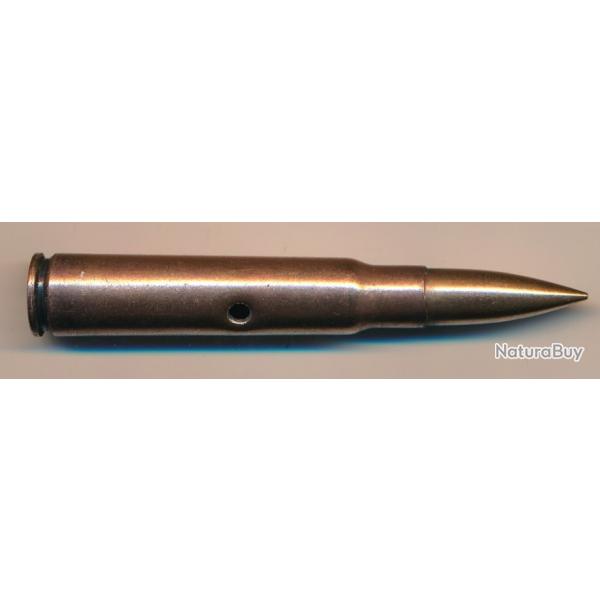 CARTOUCHE 7,92 x 57 Mauser  ww1 Allemagne S Code: G ..S.. 9 E17 tui acier cuivr joint noir