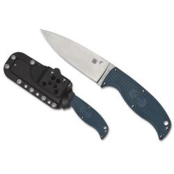 FB31PBL2K390 Couteau fixe Spyderco "ENUFF 2" bleu