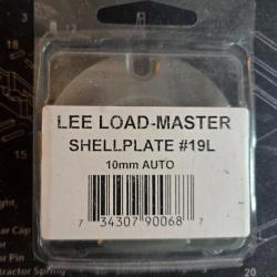 Shell Plate LEE LOAD MASTER No 19L pour 10 MM AUTO.