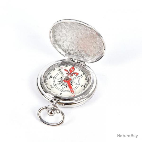 Boussole vintage "Fleur de Lys" - LIVRAISON GRATUITE