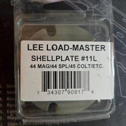 Lee Load Master Shell Plate  11L  pour 44MAG 44 SPECIAL  45 COLT ETC