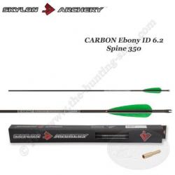 SKYLON ARCHERY 12 Flèches EBONY ID 5.2 350 Flèches coupées et inserts collés