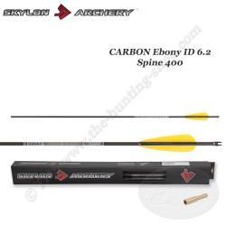 SKYLON ARCHERY 12 Flèches EBONY ID 5.2 400 Flèches coupées et inserts collés