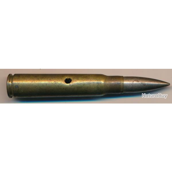 Cartouche 7,92x57 WW2 polonaise S code N/aigle/67/39/ tui laiton joint noir