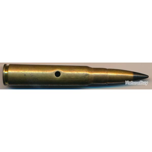 UNE CARTOUCHE de 7,92 x 57 MAUSER ww2 SmK l'spur  Code P69 S* 39 37 Pointe noire joint rouge