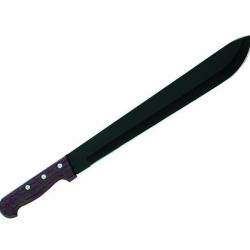 BEL1444 MACHETTE HERBERTZ LAME NOIRE 36CM ACIER  MANCHE PACCA + ETUI NEUF