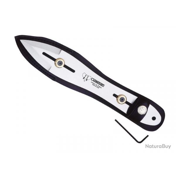 BEL1454 COUTEAU DE LANCER CUDEMAN 25.5CM REGLABLE + ETUI NEUF