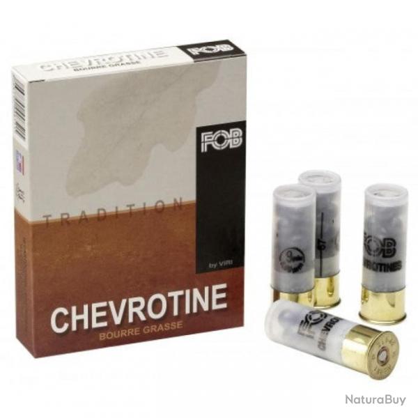 Cartouches FOB Chevrotine - Cal.12/67 - Par 10 - 28 / Par 1