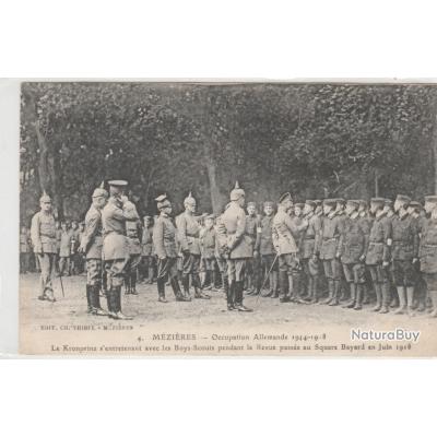 Carte Postale Ancienne – Guerre – Péronne (Somme) – Place Du Marché