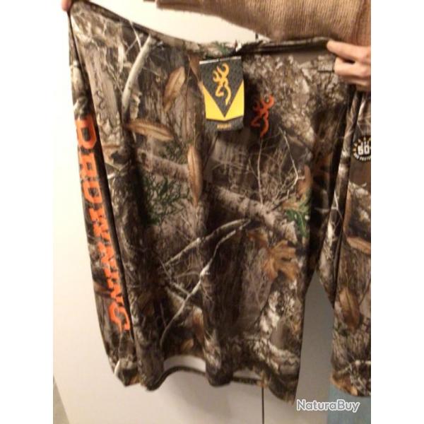 T-shirt Browning Teamspirit realtree