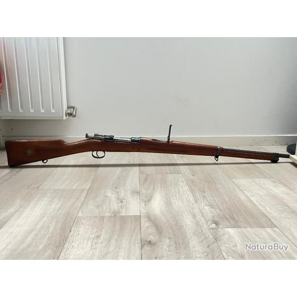 Carabine Carl Gustafs 1896 Cal 6.5 x 55.          ( Mauser sudois ) de 1915