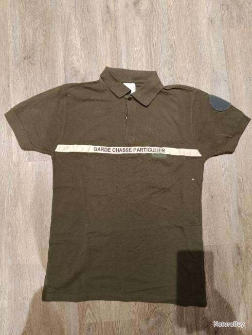Polo manches courtes 'Garde Chasse Particulier
