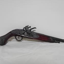 Réplique Rare de Pistolet à Silex Harman Barne London