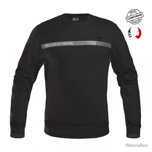 Sweat SCU-ONE Scurit Prive noir Noir XS