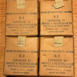 Boite de 18 munitions 6,5 carcano de 1943 scellée !