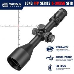 SPINA OPTICS HD 5-30x56 SFIR 20mm low