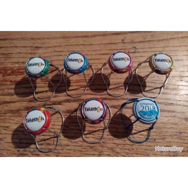 Capsules de champagne tlthon