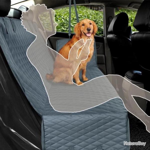 Housse de sige de voiture pour chien, impermable c