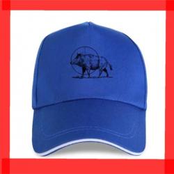 Casquette Sanglier Bleu