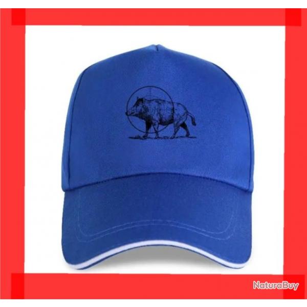 Casquette Sanglier Bleu