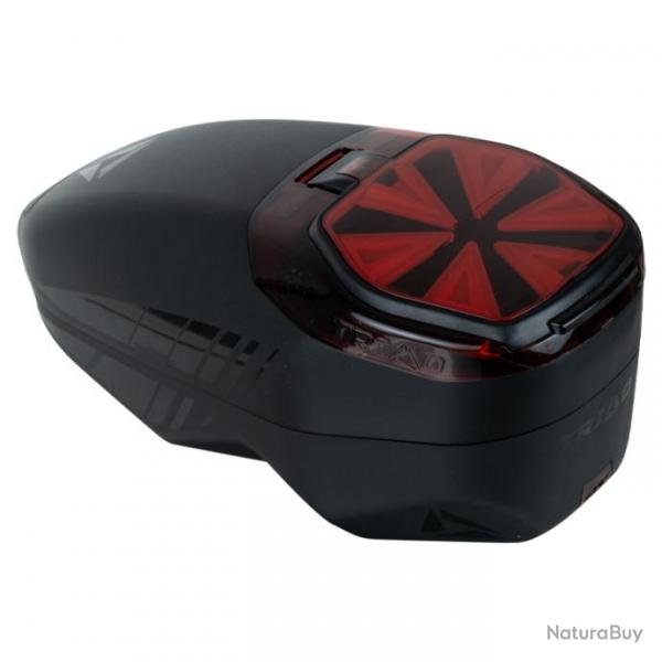 Chargeur de paintball JT Triad - rouge/noir