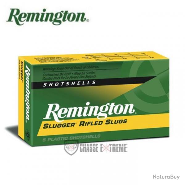 5 Munitions REMINGTON Slugger Cal 12/76 28.5Gr