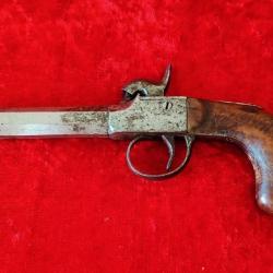 Pistolet à silex de voyage Louis Philippe - 1840