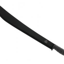 BEL1474 MACHETTE PUMA TEC LAME NOIRE 44CM ACIER 420 MANCHE GOMME NOIRE + ETUI NEUF