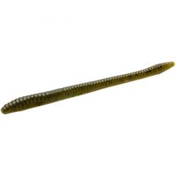 Leurre Souple Zoom Baits Finesse Worm 4,5" - 11,4cm 11,4cm par 20 239 - Green Pumpkin Blue