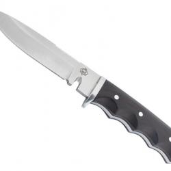 BEL1478 POIGNARD PUMA TEC KNIFE LAME 13.5CM ACIER MANCHE BOIS DE SANTAL + ETUI CUIR NEUF